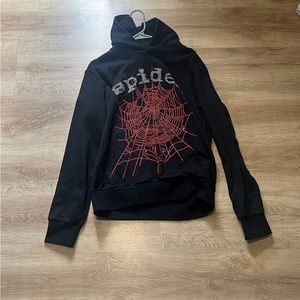 OG sp5der hoodie black